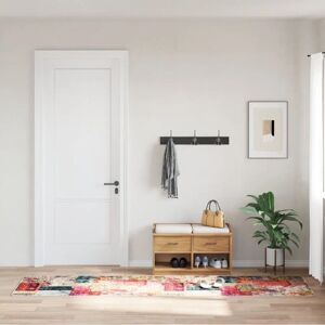 vidaXL Multicolor Patchwork Carpet - 80x300 cm - Non-Slip vidaXL Multicolor Patchwork Carpet - 80x300 cm - Non-Slip