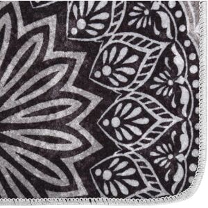 vidaXL Rug Washable Multicolour Anti Slip Living Room Floor Carpet Area Rug vidaXL Rug Washable Multicolour Anti Slip Living Room Floor Carpet Area Rug