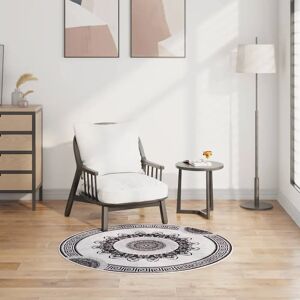 vidaXL Rug 120cm Washable Multicolour Anti Slip - Rug vidaXL Rug 120cm Washable Multicolour Anti Slip - Rug