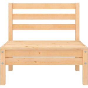 vidaXL 810626 Outdoor Bench - Garden Solid Pinewood Seating vidaXL 810626 Outdoor Bench - Garden Solid Pinewood Seating