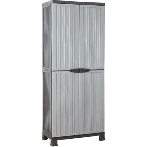 vidaXL Plastic Cabinet 68x39x171.5 cm - Storage Cabinet vidaXL Plastic Cabinet 68x39x171.5 cm - Storage Cabinet