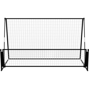 vidaXL 2 in 1 Soccer Rebounder Steel Goal - Portable Training Net vidaXL 2 in 1 Soccer Rebounder Steel Goal - Portable Training Net