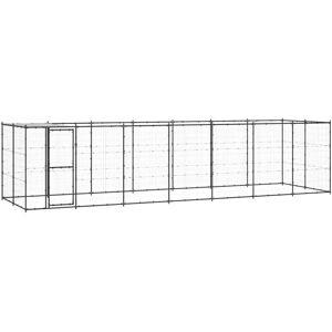 Maisonchic Perrera de exterior Steel with Roof 16.94 m² - Dog Kennel Maisonchic Perrera de exterior Steel with Roof 16.94 m² - Dog Kennel