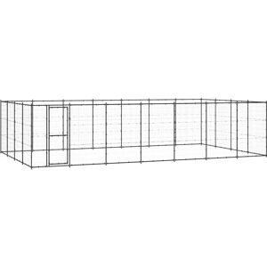 vidaXL Dog Kennel Steel 33.88 m² - Dog Kennel vidaXL Dog Kennel Steel 33.88 m² - Dog Kennel