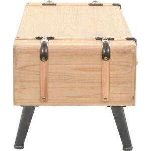 vidaXL Solid Firwood TV Cabinet - TV Stand Media Unit Lowboard Stereo Cabinet vidaXL Solid Firwood TV Cabinet - TV Stand Media Unit Lowboard Stereo Cabinet