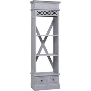 vidaXL Mahogany Highboard - 60x30x175cm - Modern Elegant Storage vidaXL Mahogany Highboard - 60x30x175cm - Modern Elegant Storage