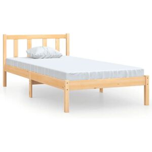 vidaXL 810047 Sengekarm - Naturlig Gran - Enkeltseng - Sengetype vidaXL 810047 Sengekarm - Naturlig Gran - Enkeltseng - Sengetype