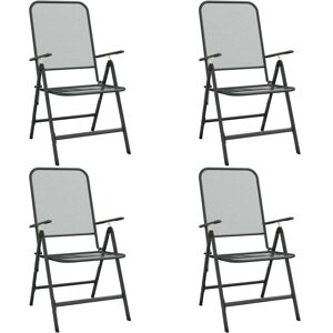 vidaXL Foldable Garden Chairs Set - Outdoor Patio Furniture vidaXL Foldable Garden Chairs Set - Outdoor Patio Furniture