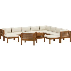 vidaXL Gartenmöbelset - Lounge 12-tlg. mit Kissen vidaXL Gartenmöbelset - Lounge 12-tlg. mit Kissen