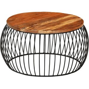 Tavolino vidaXL Ø68 cm Legno riciclato - Tavolino da caffè Tavolino vidaXL Ø68 cm Legno riciclato - Tavolino da caffè