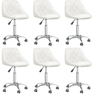 VidaXL 3088675 Hvid drejestol - Restaurationsmøbler VidaXL 3088675 Hvid drejestol - Restaurationsmøbler