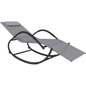 VidaXL Harmaa Ulkokansi Tuoli - Ulkokansi tuoli VidaXL Harmaa Ulkokansi Tuoli - Ulkokansi tuoli