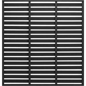 vidaXL Schuttingpaneel Zwart - Duurzaam WPC Tuinafscheiding vidaXL Schuttingpaneel Zwart - Duurzaam WPC Tuinafscheiding