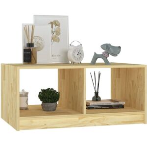vidaXL Solid Pine Coffee Table - Coffee Table vidaXL Solid Pine Coffee Table - Coffee Table