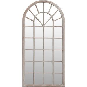 vidaXL Sand 90x45 cm Eisen Wandspiegel - Innendekoration vidaXL Sand 90x45 cm Eisen Wandspiegel - Innendekoration