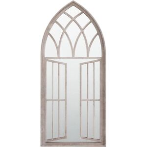 vidaXL Sand Iron Wall Mirror - Indoor Use 100x45 cm vidaXL Sand Iron Wall Mirror - Indoor Use 100x45 cm