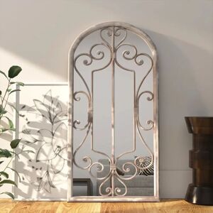 vidaXL Sand Iron Wall Mirror - Indoor Use - 70x30 cm vidaXL Sand Iron Wall Mirror - Indoor Use - 70x30 cm