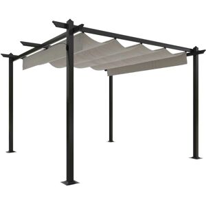 vidaXL Garden Gazebo with Retractable Roof - Garden Gazebo vidaXL Garden Gazebo with Retractable Roof - Garden Gazebo