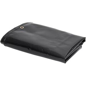 VidaXL Black Heavy-duty Waterproof Tarpaulin - Tarpaulin VidaXL Black Heavy-duty Waterproof Tarpaulin - Tarpaulin