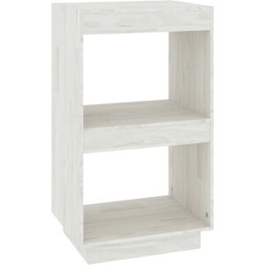 vidaXL 810845 Weiße Kiefernholz Bücherregal - Regal vidaXL 810845 Weiße Kiefernholz Bücherregal - Regal