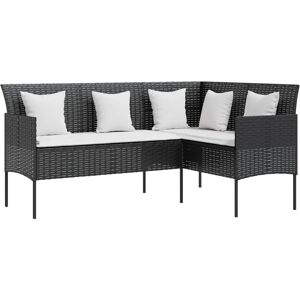 VidaXL Patio Sofa - Vejrbestandigt Rattan L-Formet Have Sovesofa VidaXL Patio Sofa - Vejrbestandigt Rattan L-Formet Have Sovesofa