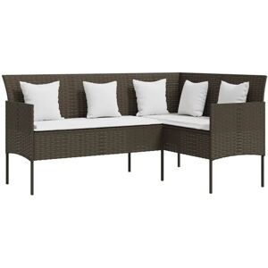 vidaXL L-formet have sofa med puder vidaXL L-formet have sofa med puder