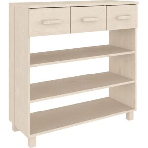 vidaXL Honigbraune Konsole aus massivem Kiefernholz - Beistelltisch vidaXL Honigbraune Konsole aus massivem Kiefernholz - Beistelltisch