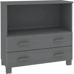 vidaXL 340498 Dunkelgrau Massiv Kiefer Sideboard - Sideboard vidaXL 340498 Dunkelgrau Massiv Kiefer Sideboard - Sideboard