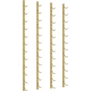 vidaXL Wall Mounted Wine Rack for 12 Bottles - Wine Storage vidaXL Wall Mounted Wine Rack for 12 Bottles - Wine Storage