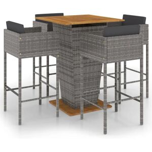 Maisonchic Gartenbar-Set mit Kissen - Outdoor-Möbel Maisonchic Gartenbar-Set mit Kissen - Outdoor-Möbel