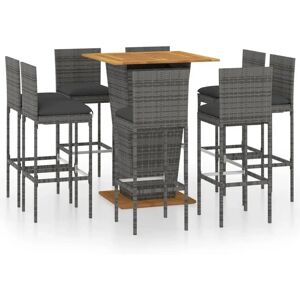 Haven Set - Outdoor Furniture with Cushions - Gray Haven Set - Outdoor Furniture with Cushions - Gray