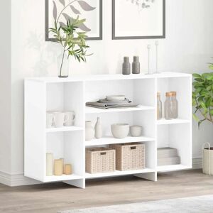 vidaXL White Sideboard - 120x30x75 cm - Modern Storage Furniture vidaXL White Sideboard - 120x30x75 cm - Modern Storage Furniture