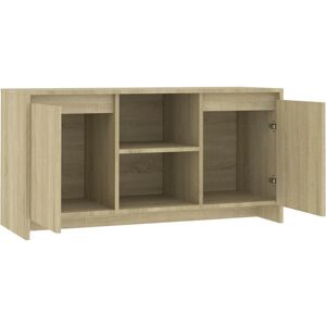 vidaXL Sonoma Oak TV Cabinet - Minimalist Storage Furniture vidaXL Sonoma Oak TV Cabinet - Minimalist Storage Furniture