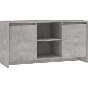 vidaXL 102x37.5x52.5cm Concrete Grey TV Cabinet - TV Table Unit vidaXL 102x37.5x52.5cm Concrete Grey TV Cabinet - TV Table Unit