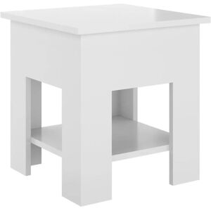 vidaXL 810277 White Coffee Table - Modern, Compact, Stylish vidaXL 810277 White Coffee Table - Modern, Compact, Stylish