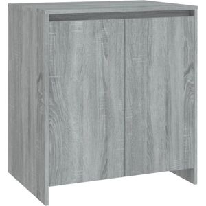 vidaXL Grey Sonoma Sideboard - Engineered Wood - 70x41x75 cm - Sideboard vidaXL Grey Sonoma Sideboard - Engineered Wood - 70x41x75 cm - Sideboard