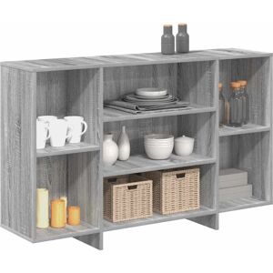 vidaXL Sideboard Grey Sonoma 120x30x75cm - Sideboard vidaXL Sideboard Grey Sonoma 120x30x75cm - Sideboard