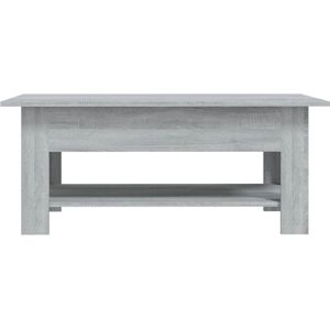 vidaXL Coffee Table Grey Sonoma - Coffee Table vidaXL Coffee Table Grey Sonoma - Coffee Table