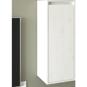 vidaXL 30x30x80 cm Solid Wood Pine Wall Cabinet Shelf - Wall Cabinet vidaXL 30x30x80 cm Solid Wood Pine Wall Cabinet Shelf - Wall Cabinet