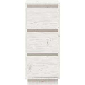 vidaXL 813368 White Solid Wood Pine Sideboard - Sideboard vidaXL 813368 White Solid Wood Pine Sideboard - Sideboard