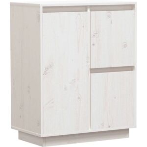 vidaXL 85866 Weiße Massivholz-Kiefern-Sideboard - Sideboard vidaXL 85866 Weiße Massivholz-Kiefern-Sideboard - Sideboard