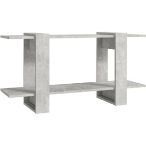 vidaXL 811560 Beton Grau Bücherregal - Bücherregal vidaXL 811560 Beton Grau Bücherregal - Bücherregal