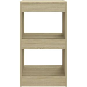 vidaXL Sonoma Oak Book Cabinet - Book Shelf & Room Divider - 40x30x72 cm vidaXL Sonoma Oak Book Cabinet - Book Shelf & Room Divider - 40x30x72 cm