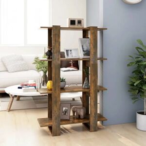 vidaXL bookshelf - Smoked oak - Room divider - Bookshelf/Room divider vidaXL bookshelf - Smoked oak - Room divider - Bookshelf/Room divider