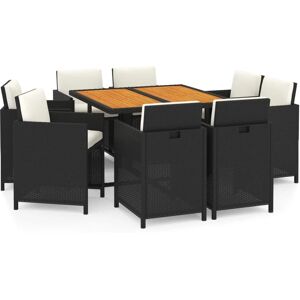 VidaXL Gartenset - Eleganter Essplatz - 8 Sitze VidaXL Gartenset - Eleganter Essplatz - 8 Sitze