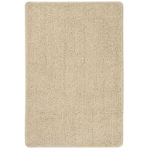 vidaXL Cream Shaggy Rug Anti Slip Floor Carpet - Rug vidaXL Cream Shaggy Rug Anti Slip Floor Carpet - Rug