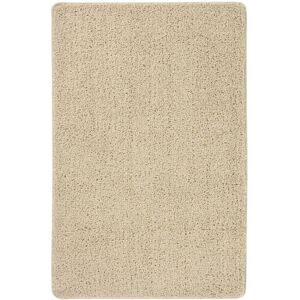 vidaXL Cream Shaggy Rug 200x290 cm Non-Slip Floor Carpet vidaXL Cream Shaggy Rug 200x290 cm Non-Slip Floor Carpet