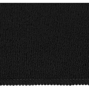 vidaXL 75 x 20 cm Black Anti Slip Stair Mats Rug Set of 15 - Stair Mats vidaXL 75 x 20 cm Black Anti Slip Stair Mats Rug Set of 15 - Stair Mats