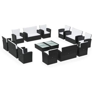 Maisonchic Modello 274121 Set Mobili da Giardino - 16 Pezzi Maisonchic Modello 274121 Set Mobili da Giardino - 16 Pezzi