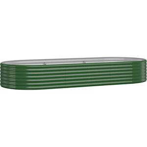 vidaXL Garden Planter - 249x100x36 cm - Green vidaXL Garden Planter - 249x100x36 cm - Green